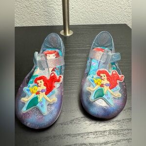 Disney the little mermaid Casual Jelly Shoe Girls Size toddler 7